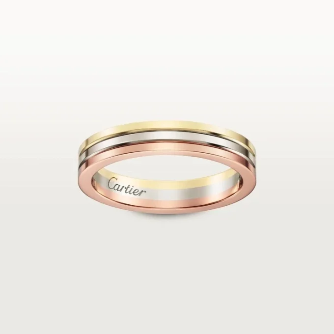 Alliance Vendôme Louis Cartier, largeur 3,5 mm