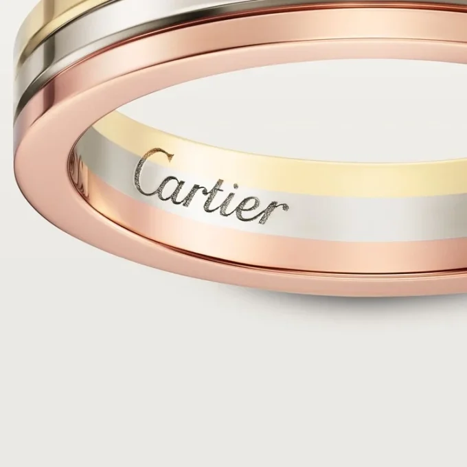 Alliance Vendôme Louis Cartier, largeur 3,5 mm