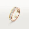 Alliance Vendôme Louis Cartier, largeur 4,8 mm, pavée