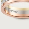 Alliance Vendôme Louis Cartier, largeur 4,8 mm, pavée