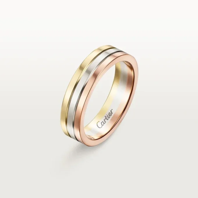 Alliance Vendôme Louis Cartier – Or blanc, or jaune, or rose – Cartier