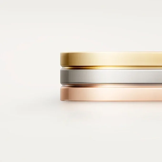 Alliance Vendôme Louis Cartier – Or blanc, or jaune, or rose – Cartier