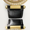 Autres montres-bijoux Panthere – 41 mm, mouvement mécanique à remontage manuel, or jaune 18 carats, diamants, bracelets en cuir interchangeables – Cartier Autres montres-bijoux Panthere – 41 mm, mouvement mécanique à remontage manuel, or jaune 18 carats, diamants, bracelets en cuir interchangeables – Cartier