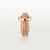 Bague Agrafe, demi-sertie
