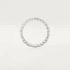 Bague Broderie de Cartier, triple rangée, diamants