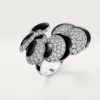 Bague Cartier Libre Polymorph, onyx, transformable