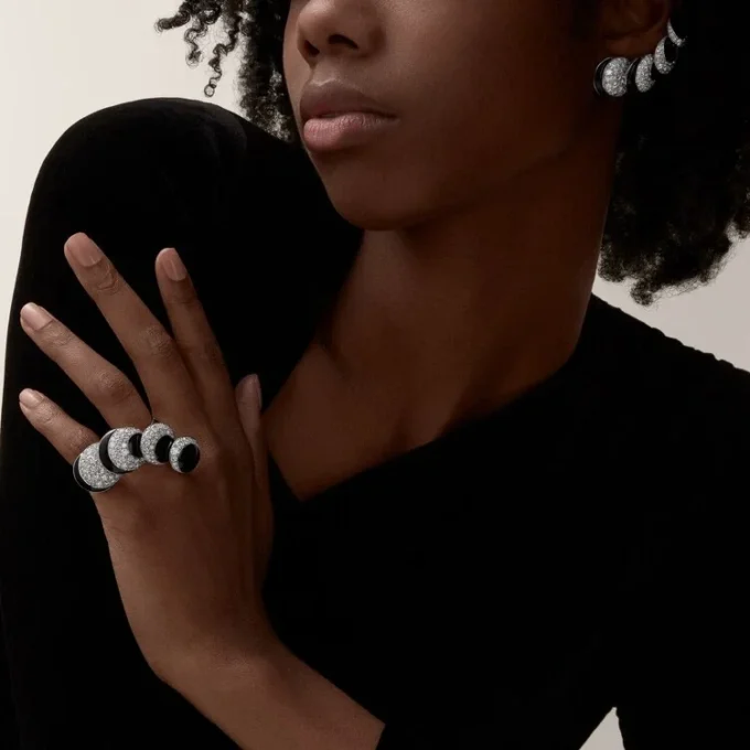 Bague Cartier Libre Polymorph, onyx, transformable