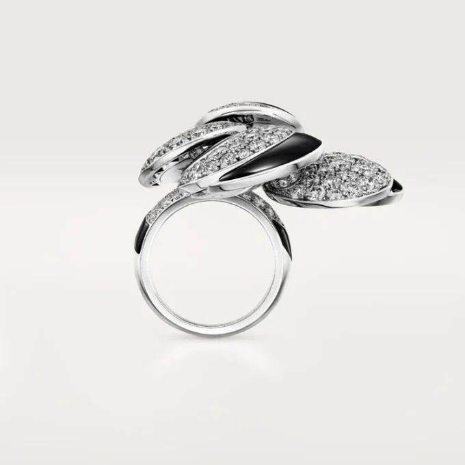 Bague Cartier Libre Polymorph, onyx, transformable