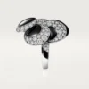 Bague Cartier Libre Polymorph, onyx, transformable