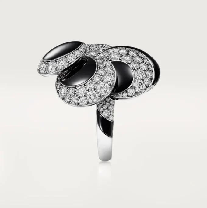 Bague Cartier Libre Polymorph, onyx, transformable
