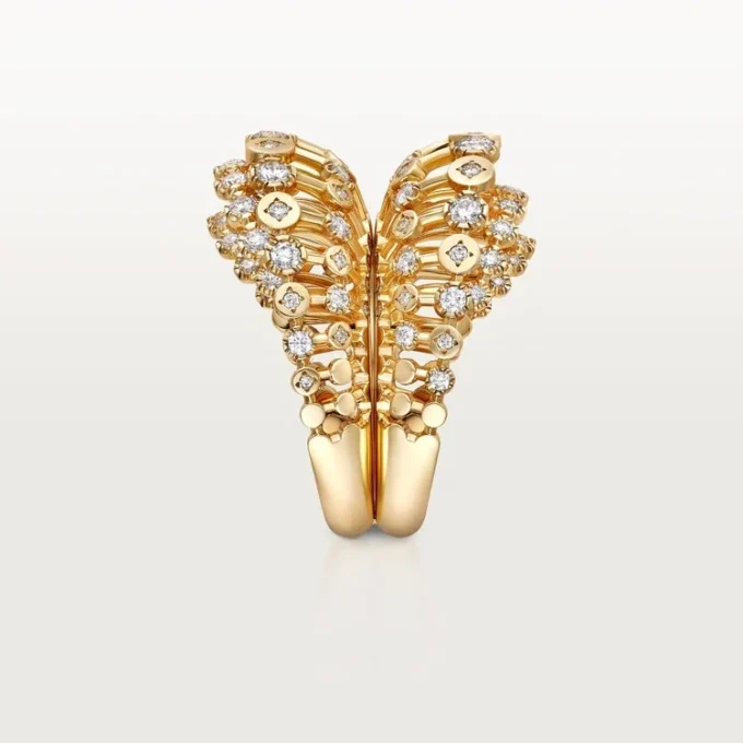 Bague Cartier Libre Polymorph, transformable, diamants