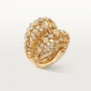 Bague Cartier Libre Polymorph, transformable, diamants