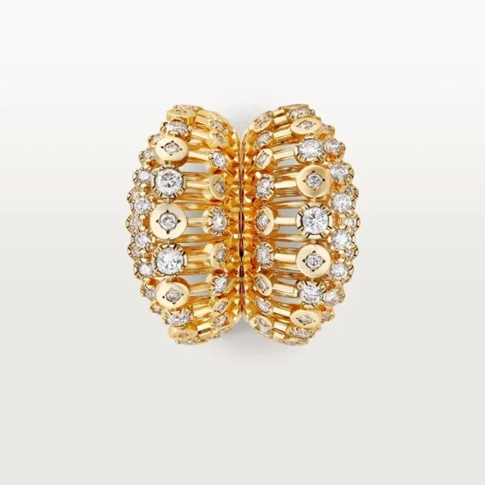 Bague Cartier Libre Polymorph, transformable, diamants