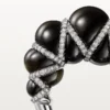 Bague Cartier Libre Tressage, obsidienne, diamants