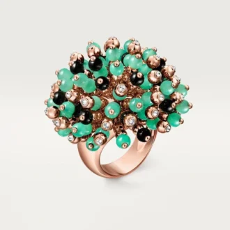 Bague Cartier Libre Tuttitutti, chrysoprase