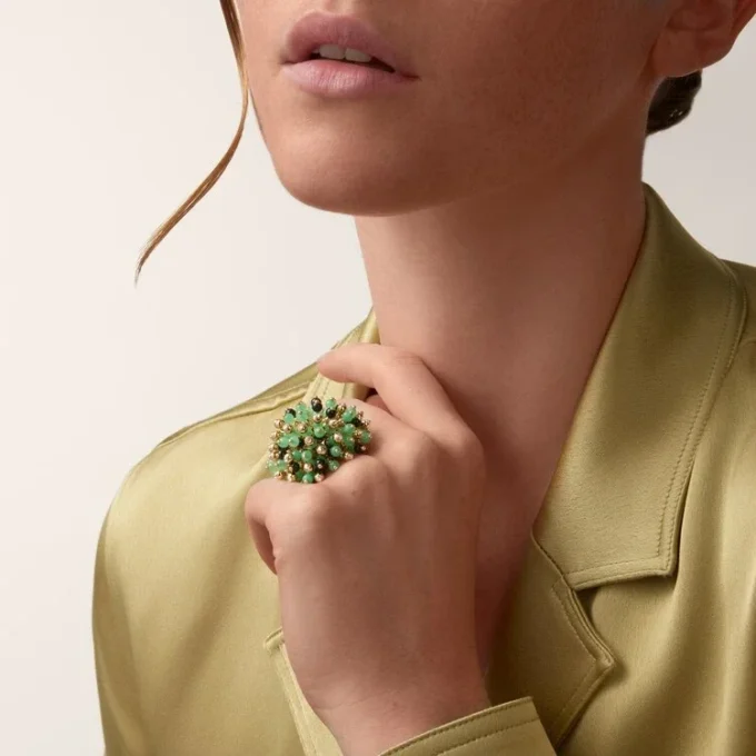 Bague Cartier Libre Tuttitutti, chrysoprase