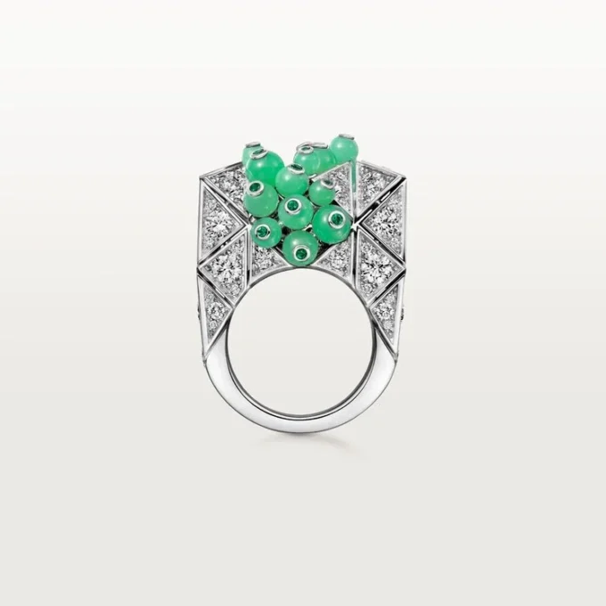Bague Cartier Libre Tuttitutti, chrysoprase