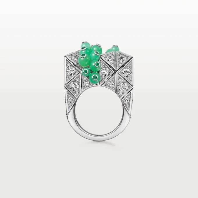 Bague Cartier Libre Tuttitutti, chrysoprase