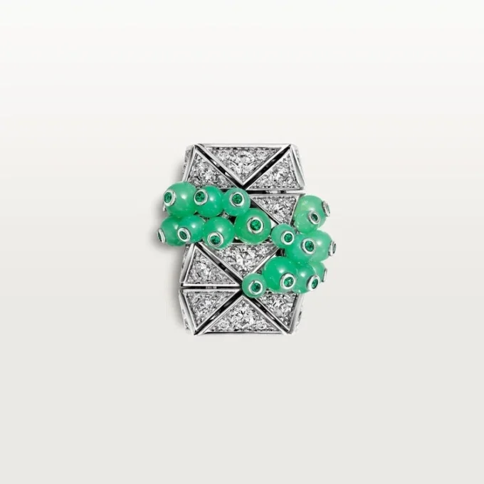 Bague Cartier Libre Tuttitutti, chrysoprase