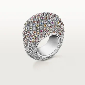 Bague Cartier Libre Tuttitutti, saphirs Umba, diamants