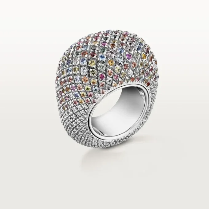 Bague Cartier Libre Tuttitutti, saphirs Umba, diamants