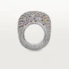 Bague Cartier Libre Tuttitutti, saphirs Umba, diamants