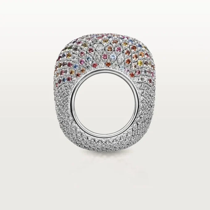 Bague Cartier Libre Tuttitutti, saphirs Umba, diamants
