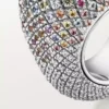 Bague Cartier Libre Tuttitutti, saphirs Umba, diamants