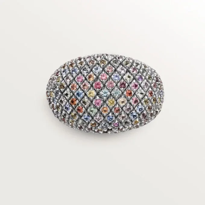 Bague Cartier Libre Tuttitutti, saphirs Umba, diamants