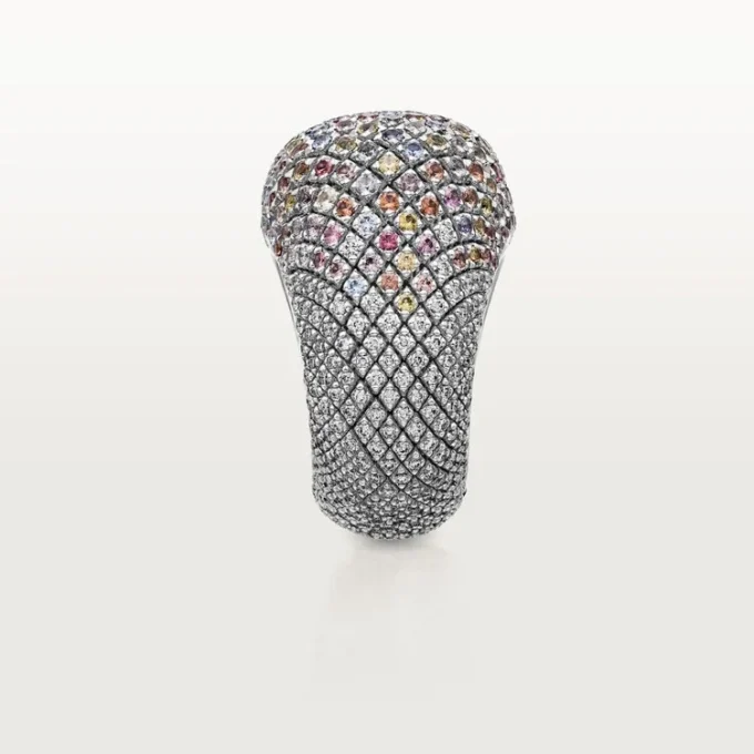 Bague Cartier Libre Tuttitutti, saphirs Umba, diamants