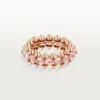 Bague Clash de Cartier, calcédoine rose