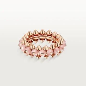 Bague Clash de Cartier, calcédoine rose