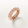 Bague Clash de Cartier, calcédoine rose