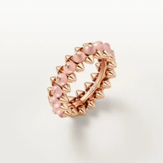 Bague Clash de Cartier, calcédoine rose
