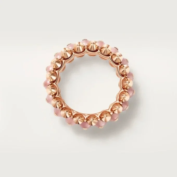 Bague Clash de Cartier, calcédoine rose