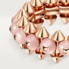 Bague Clash de Cartier, calcédoine rose