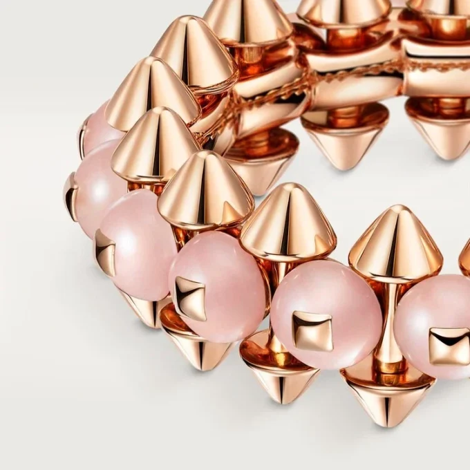 Bague Clash de Cartier, calcédoine rose