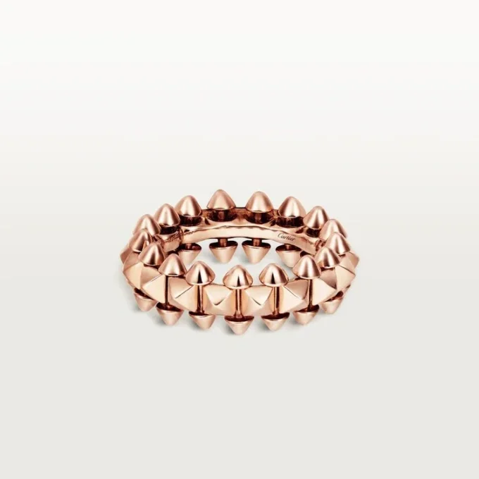 Bague Clash de Cartier, modèle moyen – Or rose – Cartier