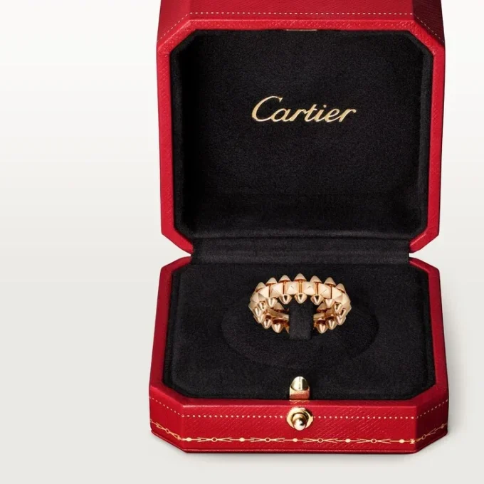 Bague Clash de Cartier, modèle moyen – Or rose – Cartier
