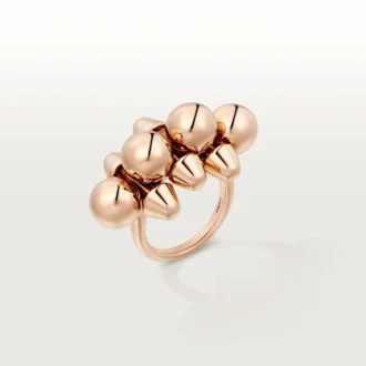 Bague Clash de Cartier, modèle XL – Or rose – Cartier