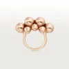 Bague Clash de Cartier, modèle XL – Or rose – Cartier