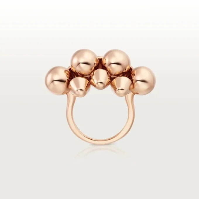 Bague Clash de Cartier, modèle XL – Or rose – Cartier