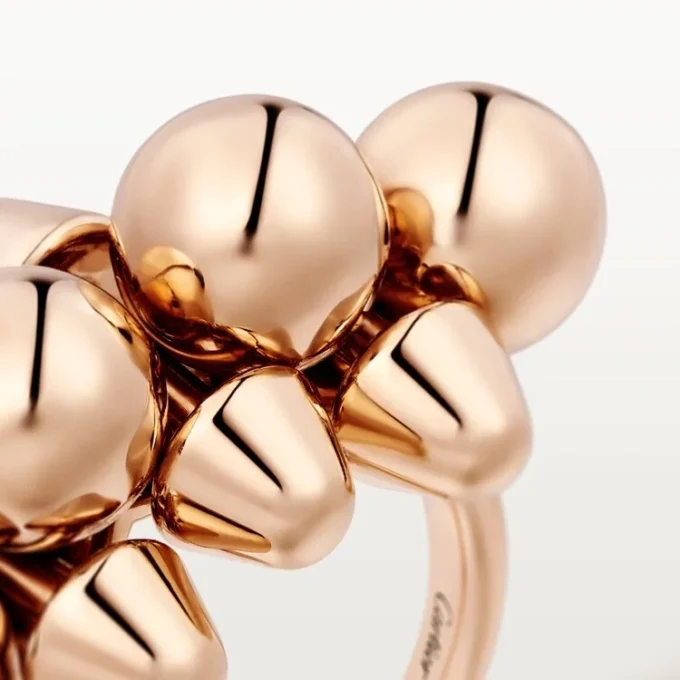 Bague Clash de Cartier, modèle XL – Or rose – Cartier