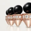 Bague Clash de Cartier, onyx, modèle extra-large, diamants