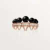 Bague Clash de Cartier, onyx, modèle extra-large, diamants