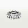Bague Clash de Cartier – Or blanc, modèle moyen | Cartier US