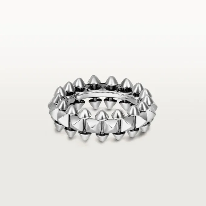 Bague Clash de Cartier – Or blanc, modèle moyen | Cartier US