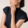 Bague Clash de Cartier – Or blanc, modèle moyen | Cartier US