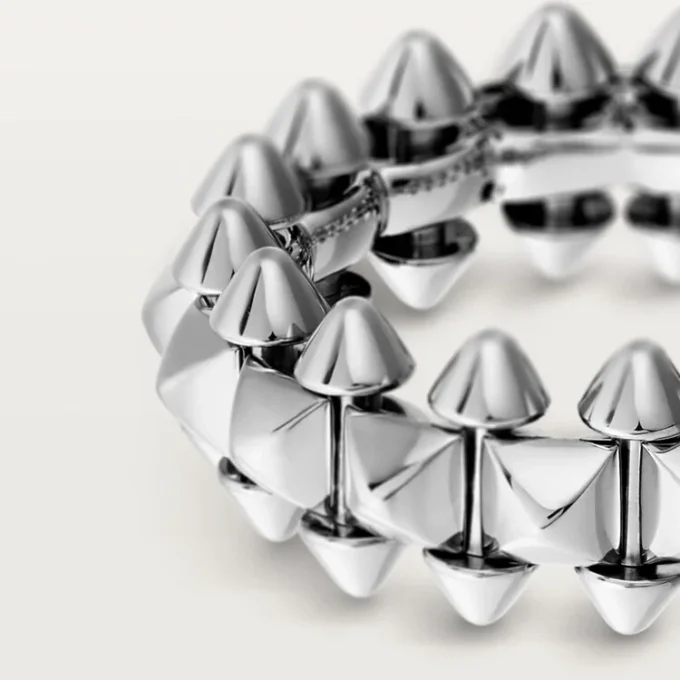 Bague Clash de Cartier – Or blanc, modèle moyen | Cartier US