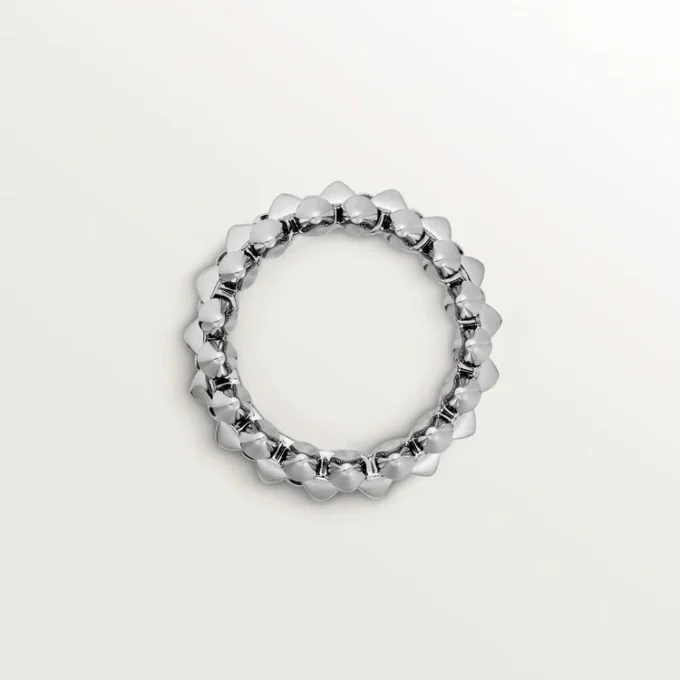 Bague Clash de Cartier – Or blanc, modèle moyen | Cartier US